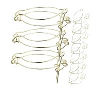 HAPINARY 10pcs Glass Mason Jar Wire Buckle Stainless Steel Spring Clamp Canning Jar Sealer Accessory