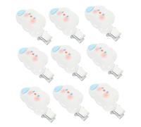 HAPINARY 10pcs Hair Clips for Girls Kawaii Decorative Barrettes Safe and Stylish Accessories for Side and Quick Hairstyles for Everyday Use
