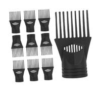 HAPINARY 10pcs Hair Dryer Comb Attachments Lightweight Durable Nozzle Replacement for Easy Styling at Home Barber Shop for Curly and Wavy Hair