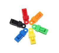 HAPINARY 10pcs Heavy Duty Plastic Awning Clips with Weather-Proof Grip, Tarp Clamps for Canopies and Fabric, for Camping and Tent Accessories