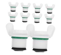 HAPINARY 10pcs Hot Water Bottle Stopper Reusable Plug Lid Replacement Cover for Water Bottle Use in Home Outdoor Activities