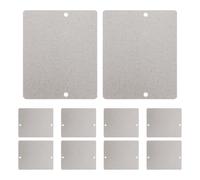 HAPINARY 10pcs Microwave Mica Sheet Replacement Flame Retardant Insulation Board Easy Maintenance Surface and Stain Resistant Features for Oven Repair and Home Kitchen Use