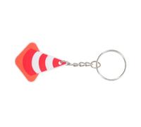 HAPINARY 10pcs Mini Traffic Cone Keychains Portable Lightweight Road Key Rings High Visibility for Car Keys Backpack Accessories Party Favors