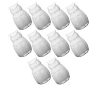 HAPINARY 10pcs Owl Shaped Foam Models for DIY Painting and Stress Relief, White Foam Material, 15cm Size, for Desktop Ornaments and DIY Party Decor