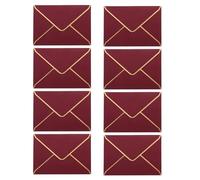 HAPINARY 10pcs Paper Letter Paper Covers and Invitation Envelopes for Greeting Cards and Letters, Retro Elegant Simple Style, for Wedding and Bridal Shower Invitations