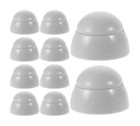 HAPINARY 10pcs Plastic Bolt and Nut Safety Caps for Playground Equipment Protection, UV Resistant Plastic Screw Covers Preventing Accidental Injuries, for Outdoor Use on Slides and Swing