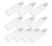 HAPINARY 10pcs Plastic Travel Cosmetic Bottle Lotion Containers Refillable Empty Bottles for Travel Spray Needs