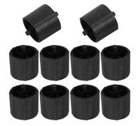 HAPINARY 10pcs Replacement Tape Dispenser Wheel - Tape Cutter Core Plastic Roller Part Center Piece for School Shop Office Supplies