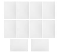 HAPINARY 10pcs Reusable Matte PVC Plastic Sheet for Art DIY Rigid Thin Craft Panels Photo Holder Sleeves, Poster Storage Card Sheets Protectors