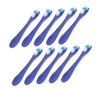 HAPINARY 10pcs Short Handle Toothbrushes Soft Bristles Gum Toothbrush for Secure Facilities Travel Camping Portable Prevents Self Harm Sanitary Use Prisons Psychiatric Hospitals