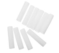 HAPINARY 10pcs Silicone Non Slip Grip Pen Holder for Pen and Pencil, Wear Resistant Writing Aid with Universal Compatibility, White Stylus Grip Accessories for Office and School Use