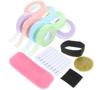 HAPINARY 11pcs Lash Extension Kit Lash Tape Glue Adhesive for Eyelash Extensions Silicone Pad Professional