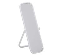 HAPINARY 12 Scale Dollhouse Full-Length White Plastic Fitting Mirror Miniature Furniture Accessories for DIY Craft Bedroom Living Room