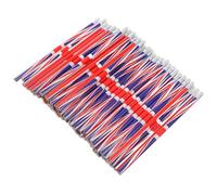 HAPINARY 120pcs British Flag Wooden Pencils with Eraser, Smooth Writing Experience and Multifunctional Use, Colourful Learning Pencils for Sketching Supplies and Festive Events