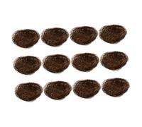 HAPINARY 12pcs Artificial Bird Nests for Home and Garden Decor Mini Simulated Bird Nest Ornaments for Easter Photography Props and Micro Landscape Decorations