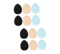 HAPINARY 12pcs Face Mini Makeup Puff Mini Makeup Puff Sponge for Powder Applicator