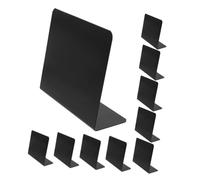 HAPINARY 12PCS Mini Chalkboard Signs with Smooth Surface Reusable Tabletop Sign for Events Weddings Bakery Sturdy PVC Construction Easy to Write and Erase Elegant for Party Place Cards