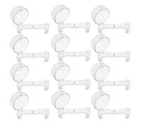 HAPINARY 12pcs Plastic Stove Knob Covers for Gas Stove Knob Protection, Heat Resistant and Waterproof Safety Protectors, for Family and Commercial Kitchens, and Pet Safety