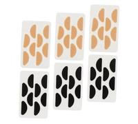 HAPINARY 12sheets Eva Sponge Nose Pads Compact Eyeglass Nose Grips Non-slip Glasses Supplies Self-adhesive Replacement Cushions for Daily Wear Comfort