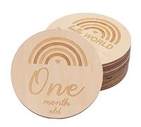 HAPINARY 13pcs Cards Growth Announcement Signs for Newborn Photography Monthly Name Documentation Keepsake for Showers and First Year Memories