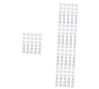 HAPINARY 150pcs Metal Sticker for Eyeshadow Palette Sturdy Adhesive Stickers Diy Palette Decorations