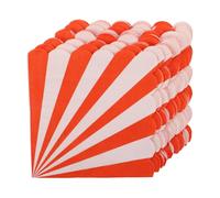 HAPINARY 16pcs Decorative Scalloped Napkins Striped Disposable Towels for Birthday Graduation Cocktail Events Soft Absorbent Guest Napkins Enhance Your