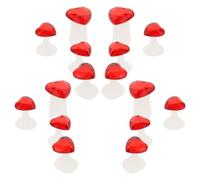 HAPINARY 16Pcs Silicone Toe Dividers for Manicure Pedicure Comfortable Lovely Nail Art Separators Soft Flexible Nail Polish Spacers for Home and Salon Use