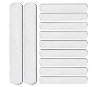 HAPINARY 16pcs Weighted Strength Training Steel Plates for Load Arms, Well Polished Silver Exercise Bars Suitable for Climbing and Riding Workouts