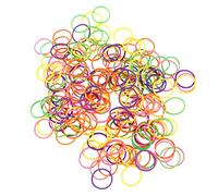 HAPINARY 170pcs Elastic Pet Headpiece Dog Grooming Kit Pet Hair Band Reusable Hair Accessories for Dogs Cats