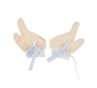 HAPINARY 1pair Finger Gloves for Boy Girl Sucking Scratch Mittens for Newborns Breathable Material Comfortable Touch and Easy to Clean for