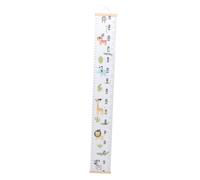 HAPINARY 1pc Boy Girl Growth Chart Removable Canvas Height Measuring Tape for Home Fun and Functional Height Record Ruler for Boy Girl Easy to Install Wall Hanging Design for Tracking