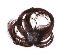 HAPINARY 1pc Clip in Hair Bangs Fringe Clip Human Hair Extensions Air Bangs Wig Fringe for Ladies