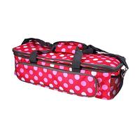 HAPINARY 1pc Durable Sewing Machine Bag Tote Dot Pattern Multi-Functional Storage for Knitting Tools Crochet Accessories for Travel Classes