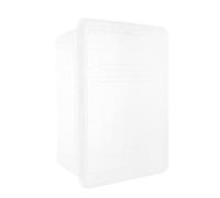 HAPINARY 1pc Plastic Reptile Breeding Cage Feeding Box with Double Opening for Gecko Spider Lizard Scorpion Beetle Terrarium Enclosure