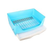 HAPINARY 1pc Rabbit Potty Training Toilet Type Pet Bedpan for Animals Easy to Clean Leak Compact Design for Guinea Pigs Rabbits for Home Outdoor Use