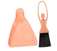 HAPINARY 1set Hamster Dustpan and Broom Set Cleaning Tool for Small Animal Cages Cartoon Design for Home and Pet Stores