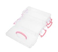 HAPINARY 1set Pencil Case Box Rotating Pen Holder Stackable Detachable for Students Organizing Desk Clutter