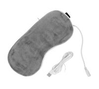 HAPINARY 1set USB Heated Eye Adjustable Temperature for Eye Relief Moist Heat Steam for Sleeping Travel and Relaxation Cartoon Design