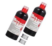 HAPINARY 2 Halloween Plasma Blood Party Favors Artificial Blood Plasma Creative Fake Blood Vampire Fake Blood Halloween Clothes Fake Makeup Blood Zombie Makeup Blood Red Food Coloring