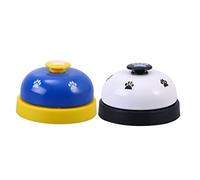 HAPINARY 2 Pack Dog Training Bells Puppy Training Barking Device for Dogs Scent Work Equipment Loud Clear Sound Perfect for Cats