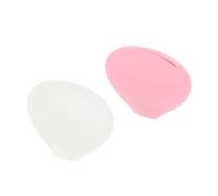 HAPINARY 2 Pcs Silicone Makeup Brush Protectors Flexible Brush Covers for Travel Home Dustproof and Keeps Bristles Durable and Washable Design