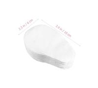 HAPINARY 200Pcs Mango Shaped Comfortable Eye Pads Ultra Thin Convenient Dry Eye Care Patches for Skin Moisture Absorption Nursing Supply