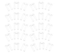 HAPINARY 200Pcs Rimless Glasses Lens Fixing Plugs Double Adhesive Inserts 1.5X0.8X7.0Mm Eyeglass Frame Repair Accessories for Spectacles and Eyewear Maintenance