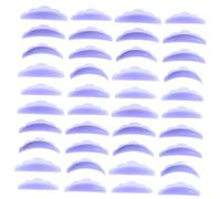 HAPINARY 20Pairs Eyelash Perming Curler Pads Soft Gaskets for Lash Extension Flexible and Durable Fits Eye Shapes for Salon Home Use Easy to Clean and Reusable