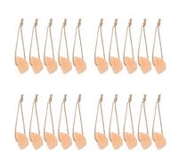 HAPINARY 20pcs Mineral Salt Lick Blocks for Rabbits and Hamsters with Easy Hanging Design, Natural Crystal Salt for Promoting Pet Well-being in Hamster Cages and Pet Cages