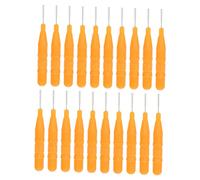 HAPINARY 20pcs Mini Multi-use Makeup Brushes for Eyebrow and Facial Makeup Compact Interdental Tool for Girls Comfortable Grip for Easy Application