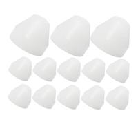 HAPINARY 20pcs Non-stick Pen Bushings Wear-resistant PE Insulation Washers for Pen Turning Supplies Finishing Tools Portable Lightweight Kit for Professionals and Enthusiasts
