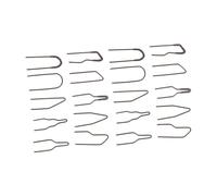 HAPINARY 20pcs Wood Burner Tip for Pyrography Professional Engraving Tips with Flexible Shapes Rapid Heatup Suitable for Wood Leather Paper DIY Crafts and Detailed Artworks