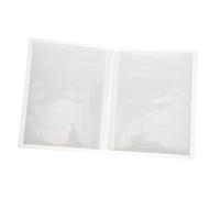 HAPINARY 20sheets Art Nail Sticker Binder Nail Stencil Organizer to Stickers Hard Cover for Easy Storage Classification