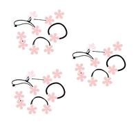HAPINARY 21pcs Elegant Flower Shape Hair Band Bow Hair Ribbon for Girls Clips Set Decorations for Women Ladies
